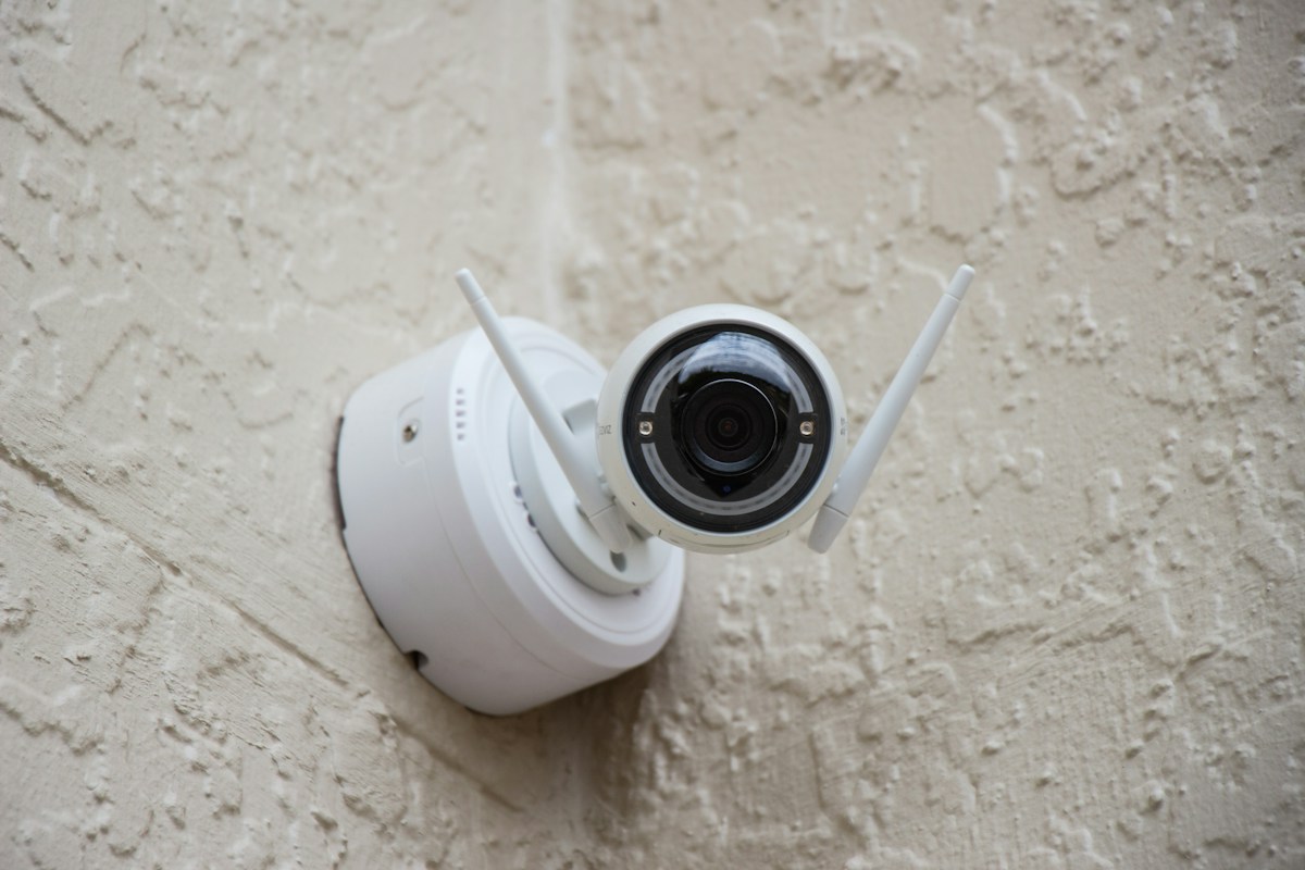 Outdoor CCTV surveillance camera